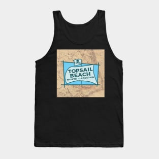 Topsail Beach North Carolina Outer Banks OBX Tank Top